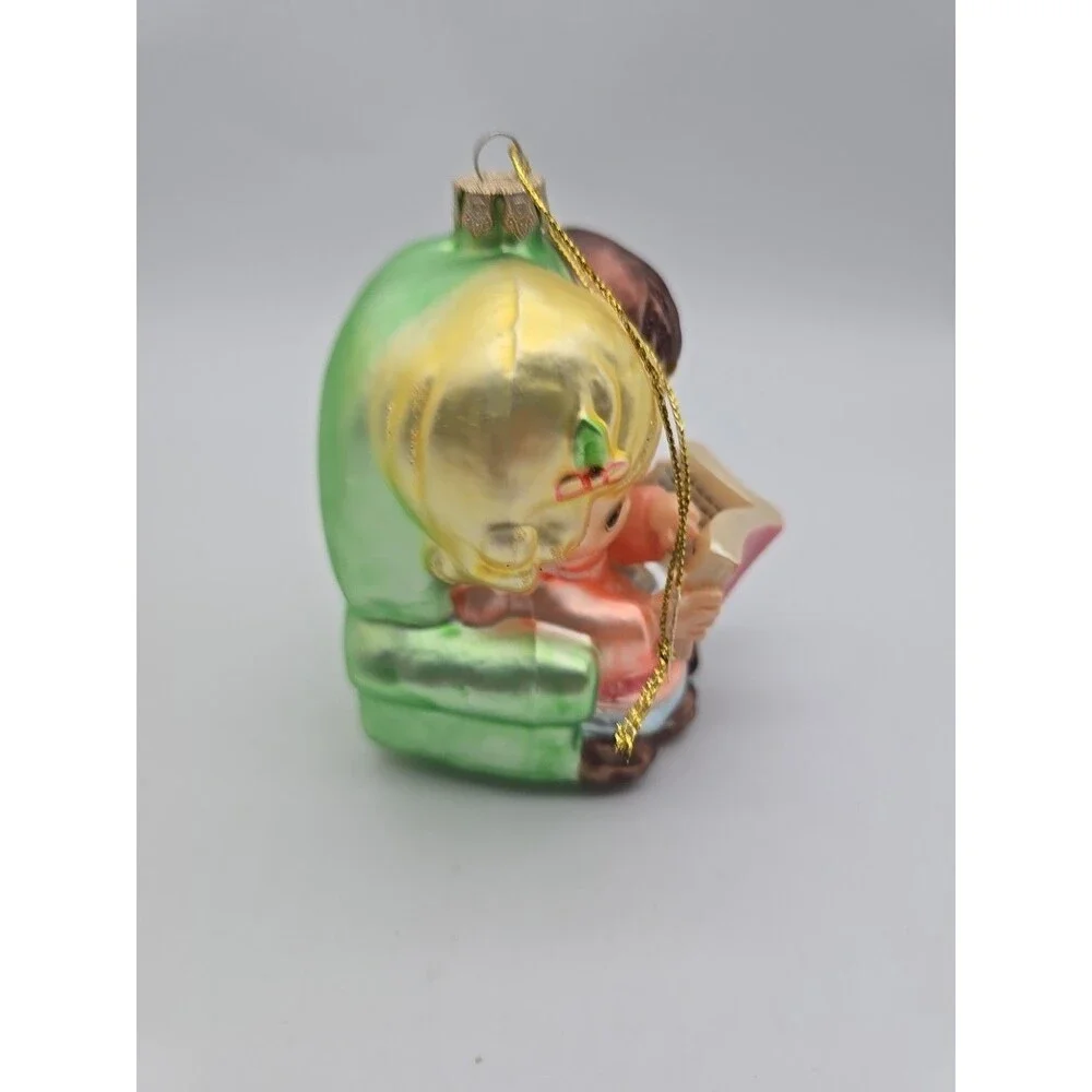 Precious Moments Blown Glass Ornament Twas The Night Before Christmas 2005 PMI